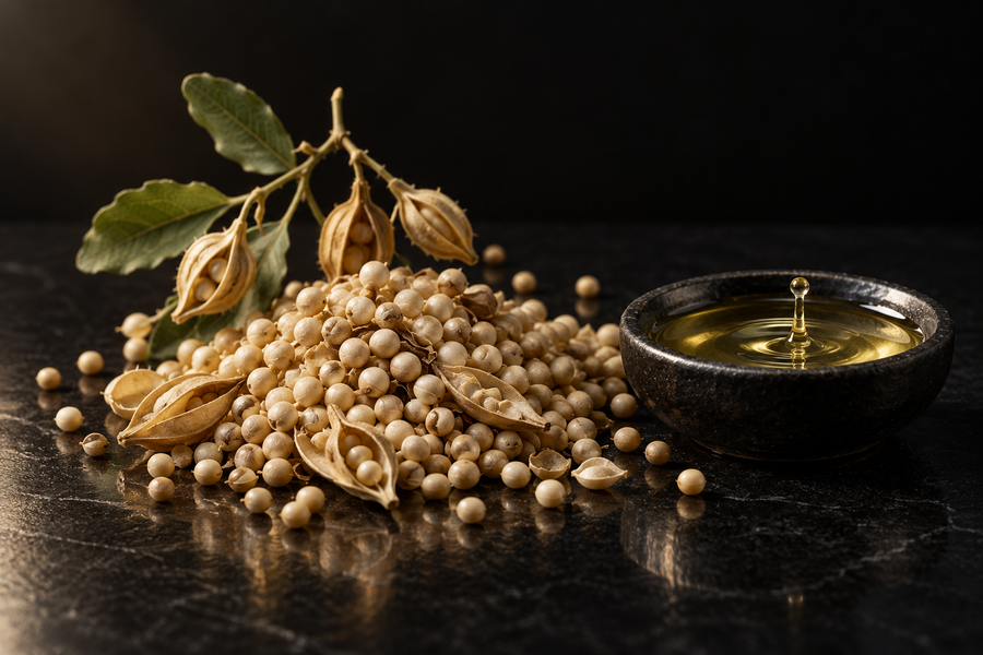 Abyssinian oil for beard softness and manageability