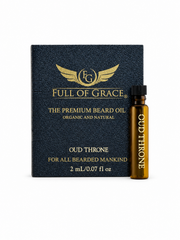Oud Throne Beard Oil — 2 mL Discovery Sample