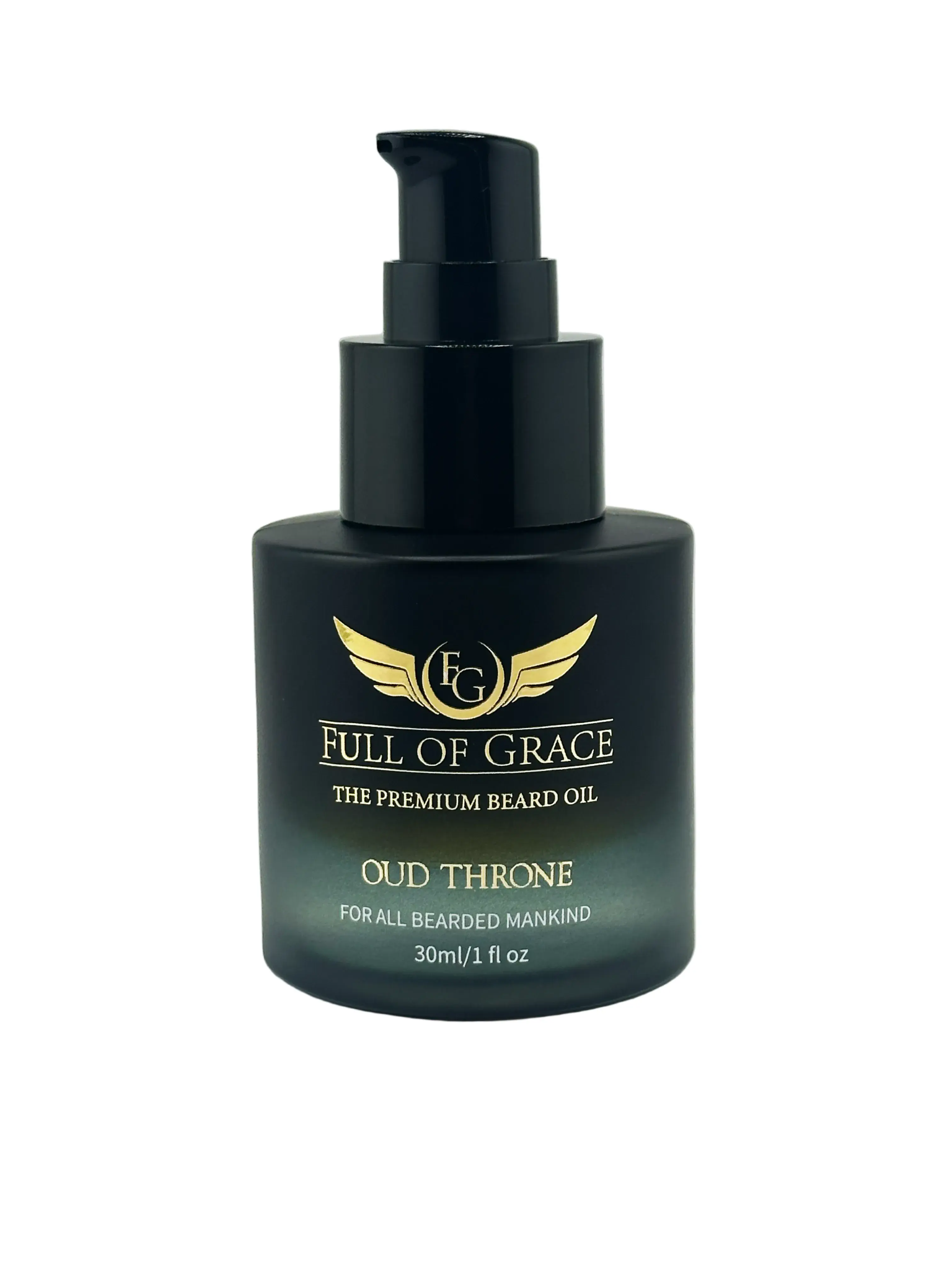 Oud Throne Premium Beard Oil bottle
